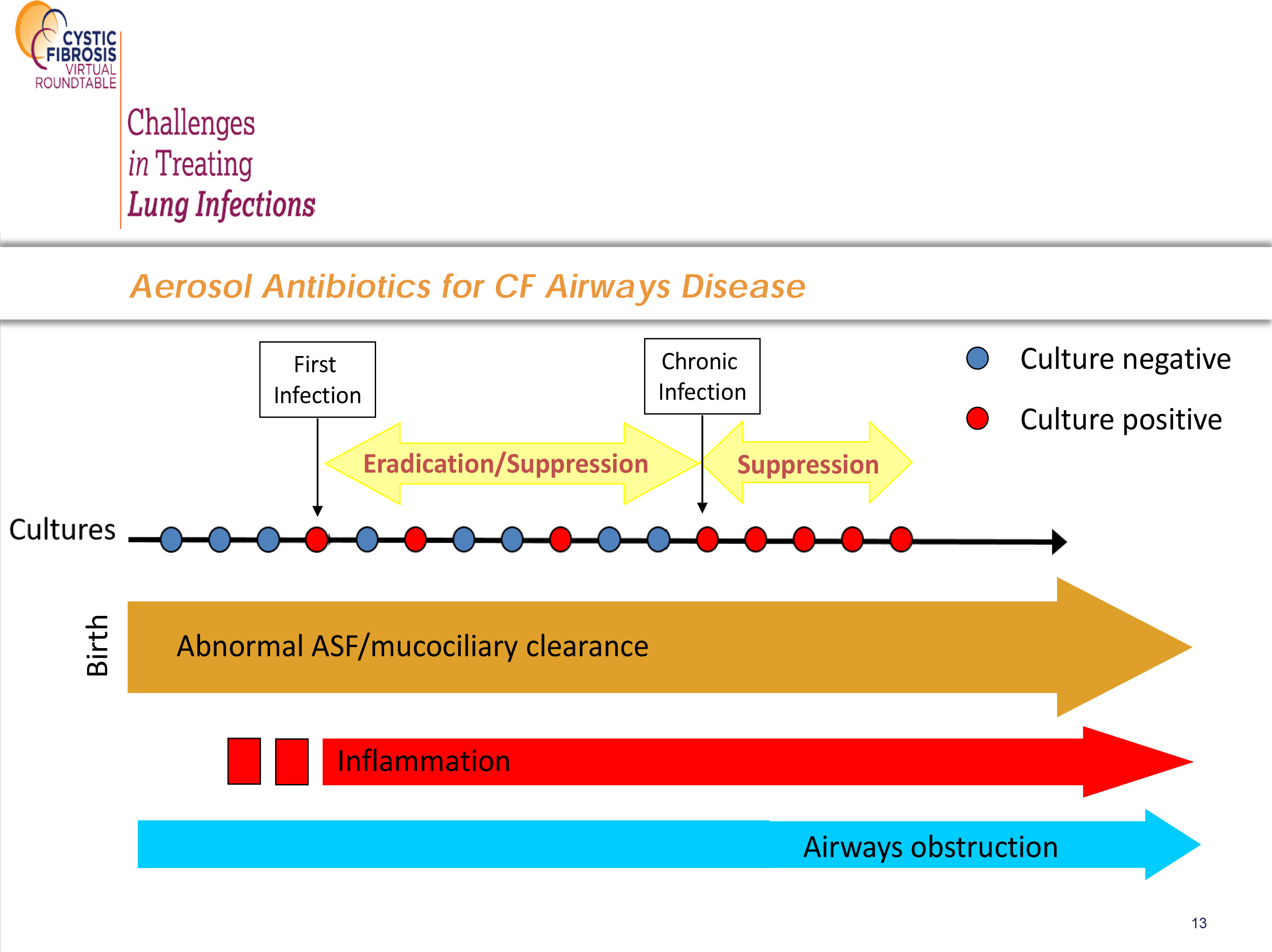 Aerosol Antibiotics for CF Airways Disease
